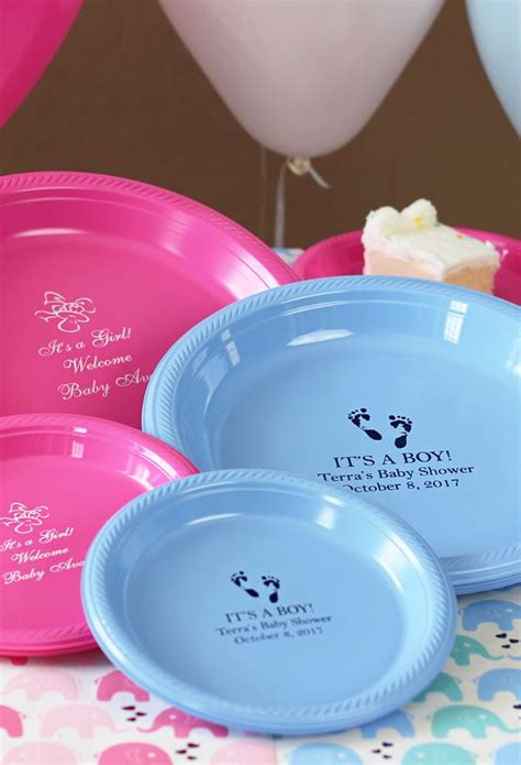 Serve Guests Food At Your Baby Shower On These Super Cute Plates A