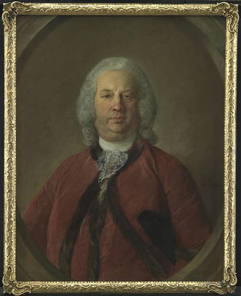 Portræt af Frederik Hansen de Liliendal 1699 1779 dansk konsul i