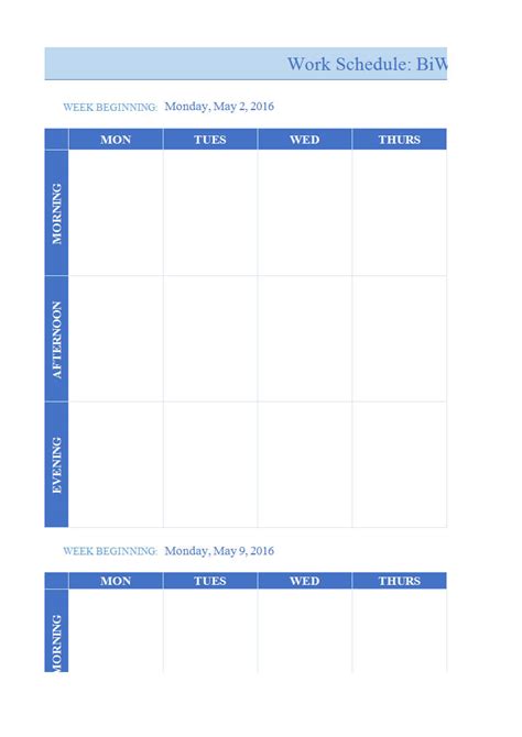 027 Weekly Work Plan Template Word Ideas Calendar Example In Work Plan ...