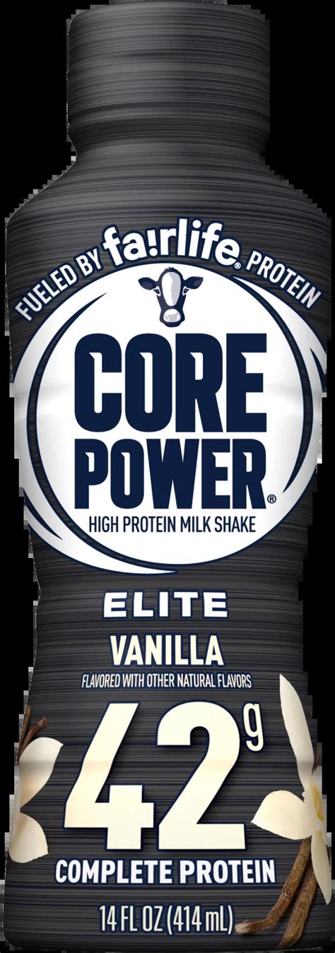 Core Power Elite Vanilla Protein Drink 42g Of Protein For Optimal