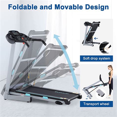 Borgusi Treadmill With 12 Auto Incline And Bluetooth Speaker 25hp