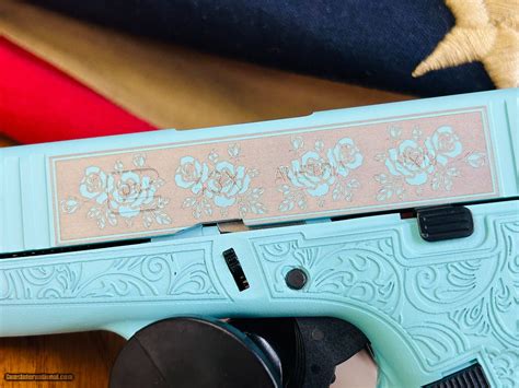 GLOCK GLOCK N ROSES 3 41 9MM TEAL