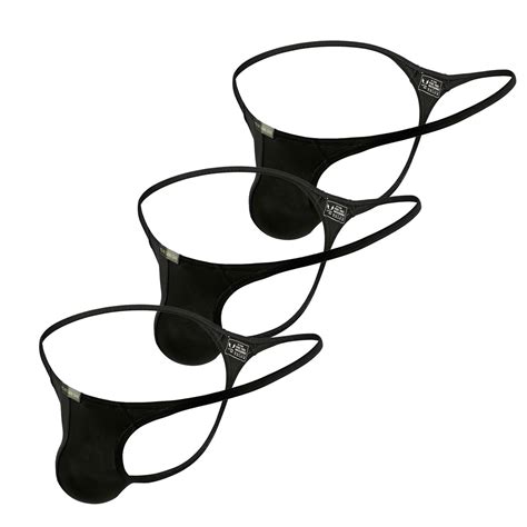 Yuyangdpb Men S Ice Silk Thongs Underwear Tagless Lingerie Bikini Underwear Low Rise Backless T