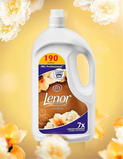 Lenor Super Concentrate Gold Orchid Fabric Conditioner Washes L