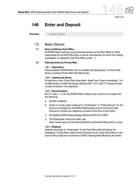 Fillable Online Dmm Mailing Standards Of The United States Postal