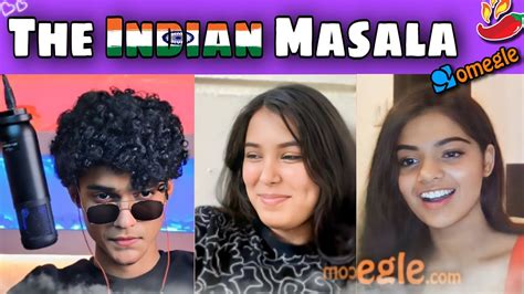 The Indian Masala 🔥 Prankurv123 Omegle India Funnyvideo Comedy