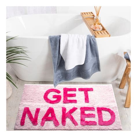 Get Naked Tapete De Bao Color Rosa Divertido Y Lindo Tap Env O Gratis