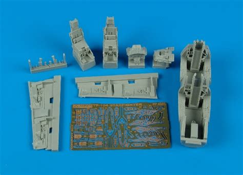 Tf 104 Starfighter Cockpit Set Hasegawa Aires 4341