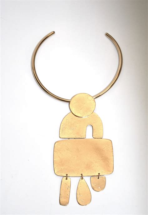 philippe ferrandis modern torque necklace  stdibs philippe