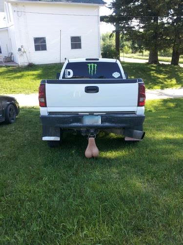 Monster Truck Nuts 16 Inches Tall Flesh Automotive