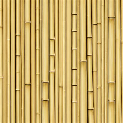 Premium Ai Image Bamboo Fence Background Generated By Ai