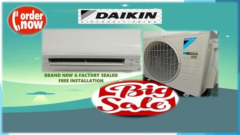 Daikin D Smart Series Inverter Split Type Aircon Bradn New Sealed With