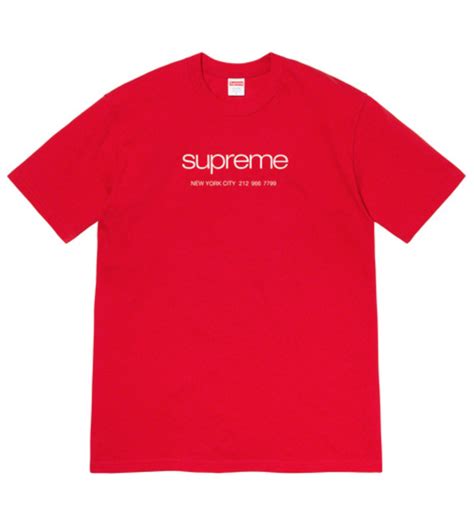 Supreme Shop Tee Red - AuthentKicks