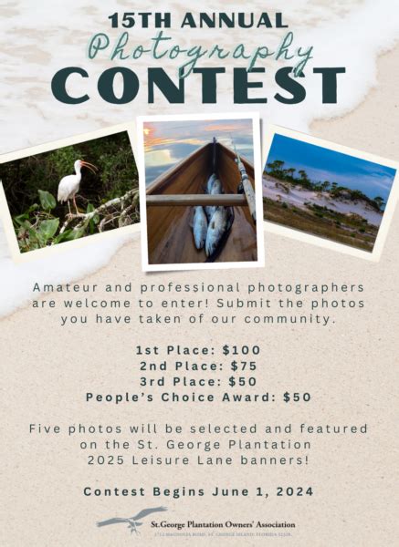 Photo Contest St George Plantation Owner S Association