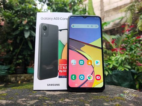 Review Samsung Galaxy A03 Core Handphone 1 Jutaan Yang Baterainya Tahan Lama Homecare24