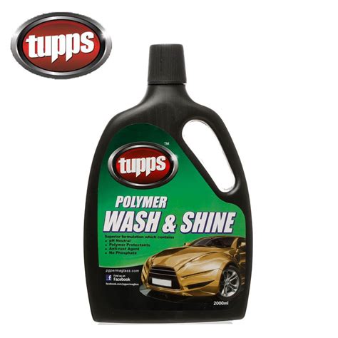 Tupps Polymer Wash Shine Car Shampoo Free Washing Sponge For L L