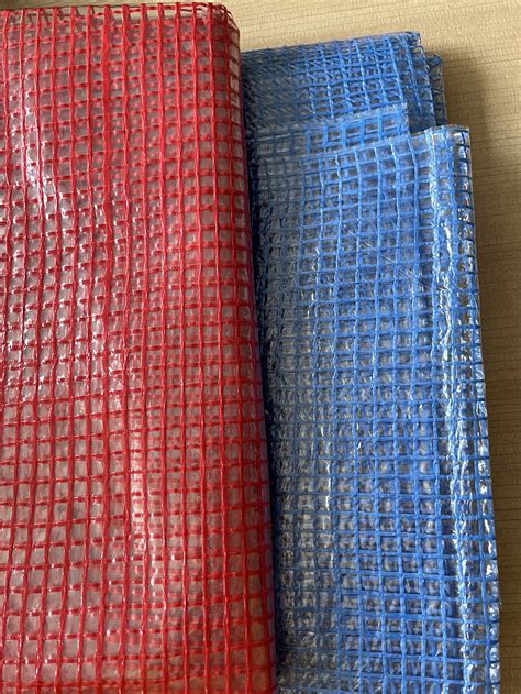 Scaffold Sheeting Nfpa Fire Retardant Blue String Reinforced Poly