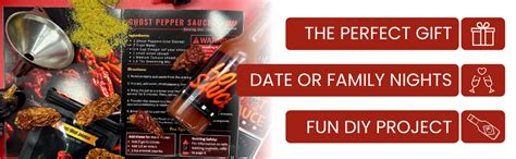 Amazon Diy Hot Sauce Making Kit With Real Peppers Make Your Own Hot Sauce Pc Gift Set