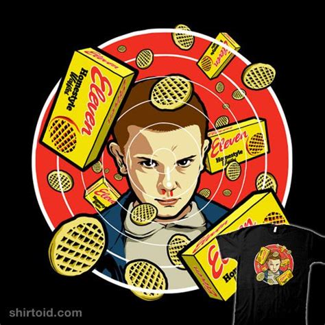 Stranger Waffles With Images Stranger Things Sticker Stranger Things Tshirt Eleven