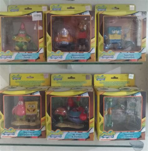 Spongebob Mini Figure World Set All In Hobbies And Toys Toys And Games On Carousell