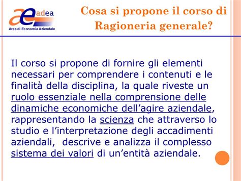 Ppt Corso Di Ragioneria Generale A D Powerpoint Presentation Free