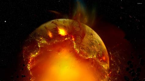 Exploding planet [11] wallpaper - Fantasy wallpapers - #20938