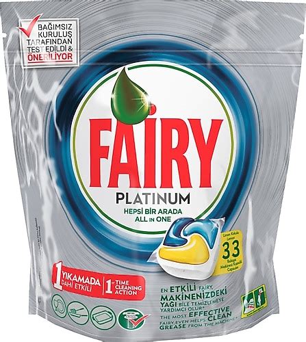 Fairy Platinum Limon Bula K Makinesi Tableti L Fiyatlar