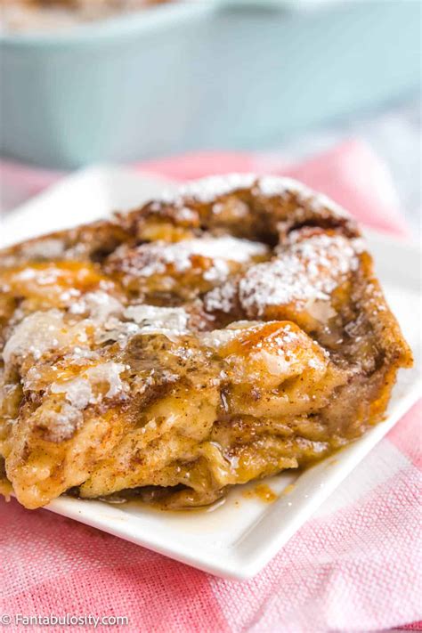 Cinnamon Roll Casserole - Fantabulosity