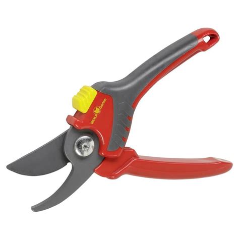 Red Wolf Garten Bypass Secateurs Comfort Plus Rr Mm Cut For