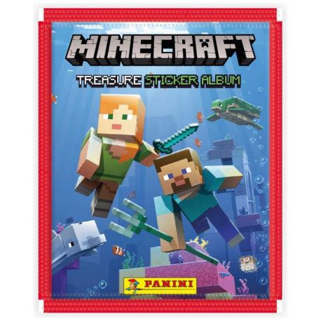 Panini MINECRAFT samolepky Hračky Dům hraček MIKI FUN