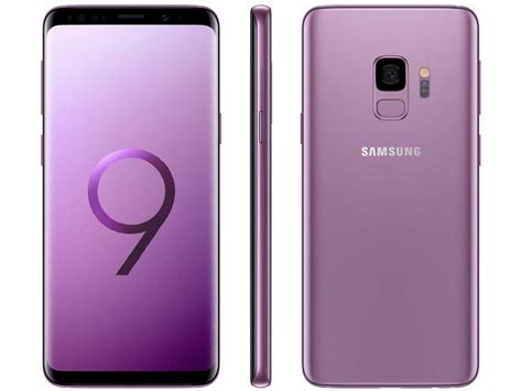 Smartphone Samsung Galaxy S9 128gb Ultravioleta 4g 4gb Ram Tela 58