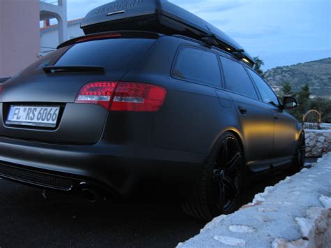 Audi A6 matt black | www.audifreak.com matt black folia | Simon ...