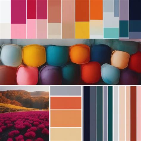 Premium Photo | Mood Board Colors Inspiration Color of my Mind