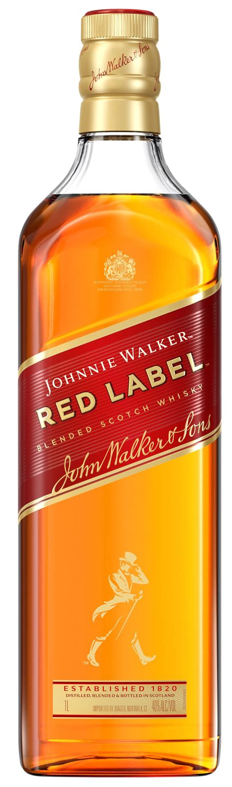 Johnnie Walker Red Label 1L 40 Blended Scotch Whisky Nevejan