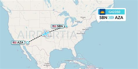 G42350 Flight Status Allegiant Air South Bend To Phoenix AAY2350