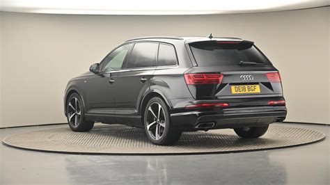 Used 2018 Audi Q7 30 Tdi Quattro Black Edition 5dr Tip Auto £42000