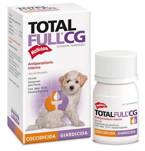 Total Full Cg Antiparasitario Interno Suspension Para Perros Y Cachorros