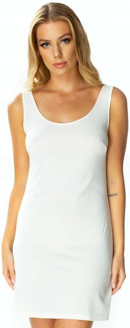 Mewa Lingerie Kr Tka Halka Na Szerokich Rami Czkach Charlotte Kolor Ecr Ceny I Opinie