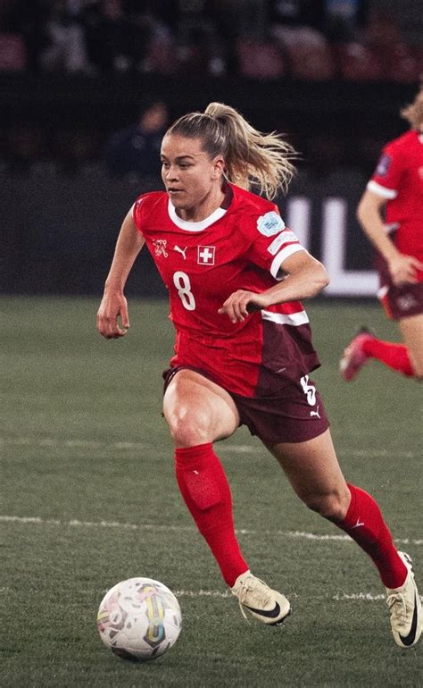 Swiss Soccer Babe Nadine Riesen Femi Sports