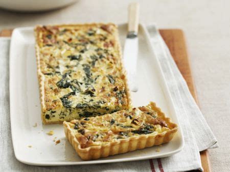 Lauch Spinat Quiche Rezept EAT SMARTER