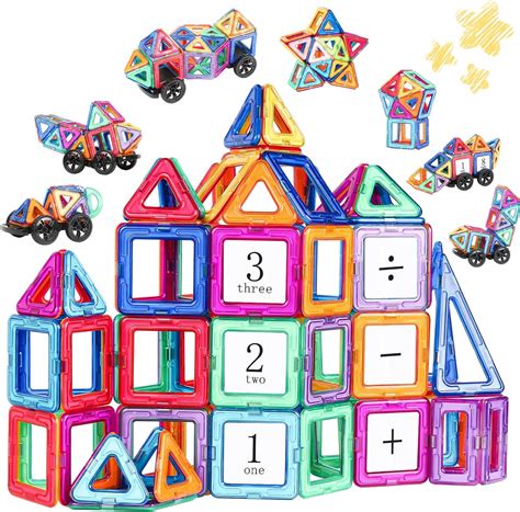 Aaczly Costruzioni Magnetiche Pezzi Blocchi Magnetici Per Bambini