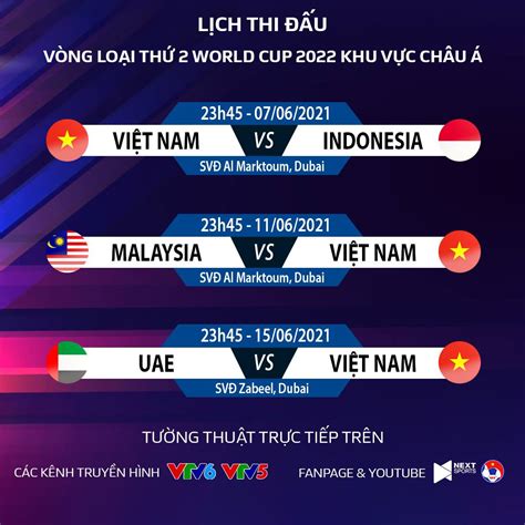 Vtv6 Trực Tiếp Đt Việt Nam Gặp Indonesia Malaysia Uae Tại Vòng Loại