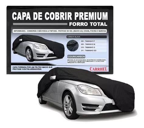 Capa Cobrir Carro Sedan Imperme Vel Forrada Couricarbon Gg Frete Gr Tis