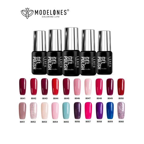 Modelones Nail UV Gel Color Gel Nude Color Polish Soak Off Nail Art Long Lasting Polish 7ml