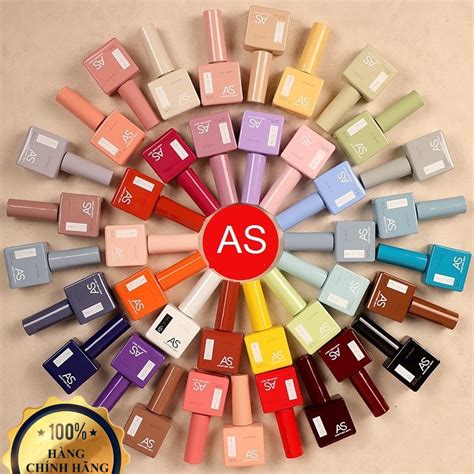 Mua Sơn gel AS mẫu chai vuông siêu hot 60 màu mã 31 đến 60 giá rẻ nhất TecKi Vn