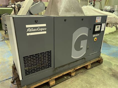 Atlas Copco GA22 FF Rotary Screw Air Compressor Quinn Bros