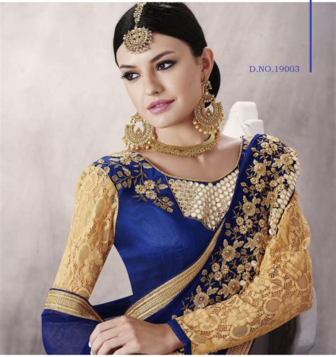 Party-wear-Ink-Blue1-color-saree
