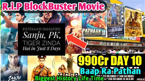 Pathan R I P All Blockbuster Movie Pathan Box Office Collection Pathaan