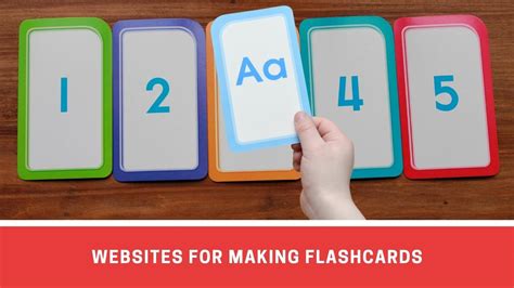 7 Websites For Making Creative Flashcards Online Number Dyslexia