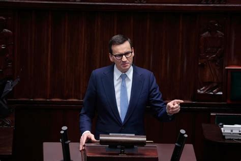 Premier Mateusz Morawiecki W La Stampie Polacy I W Osi Maj Do